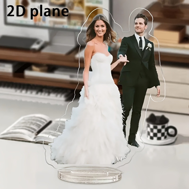 2Dカスタムウェディングカップル写真アクリルスタンド、クリエ - Event Support のレビューと価格