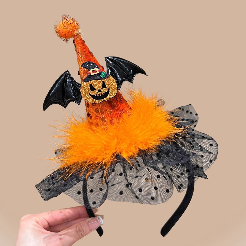 蜘蛛のハロウィーン魔女帽子、ヘッドバンド、お化け、スカル、ハ - Party Hat Cone のレビューと価格